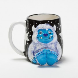 Ceramic Bisque Yeti Mug